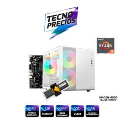 PROMO PC RYZEN 5 5600GT DDR4 16GB SSD 240GB SE ENTREGA CON SISTEMA 
