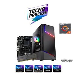 PROMO PC RYZEN 7 5700G DDR4 8GB SSD 480GB SE ENTREGA CON SISTEMA