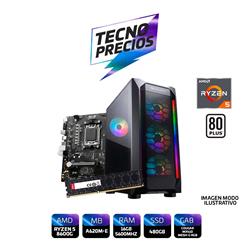 PROMO PC RYZEN 5 8600G A620M 16GB RAM SSD 480GB FUENTE 80 PLUS SE ENTREGA CON SISTEMA