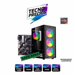 PROMO PC RYZEN 7 5700G DDR4 16GB RAM SSD 256GB SE ENTREGA CON SISTEMA