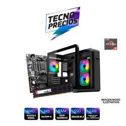 PROMO PC RYZEN 5 8500G DDR5 16GB RAM SSD M.2 256GB SE ENTREGA CON SISTEMA