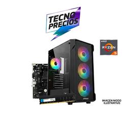 PROMO PC RYZEN 5 8500G MB A620M 16GB RAM SSD 480GB SE ENTREGA CON SISTEMA