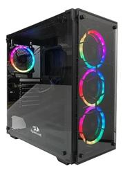 GABINETE REDRAGON WHEELJACK BLACK RGB GC-606B