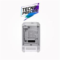 GABINETE THERMALTAKE THE TOWER 300 TG SNOW WHITE FAN X2