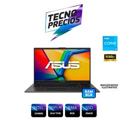 NOTEBOOK ASUS 15.6 VIVOBOOK I3 N305 DDR4 8GB SSD 256GB