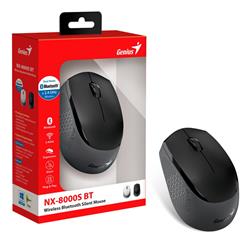 MOUSE GENIUS NX-8000SBT BLACK WIRELESS + BT.