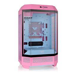 GAB THERMALTAKE THE TOWER 300 TG BUBBLE PINK FAN X2