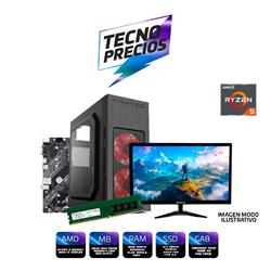PROMO PC RYZEN 5 5600GT DDR4 16GB SSD M.2 256GB + MONITOR 22
