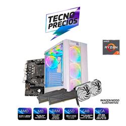 PROMO PC RYZEN 7 5800XT DDR4 16GB SSD M.2 512GB RTX 4060