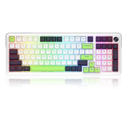 TECLADO REDRAGON K686WBG EISA MAX WHITE/BLACK/ GREEN SW LINEAR WIRELESS