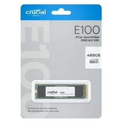 SSD M.2  480GB CRUCIAL E100 GEN4