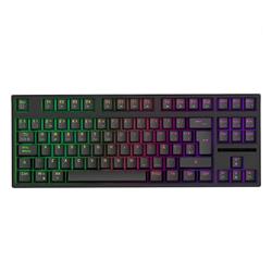 TECLADO SOLARMAX MECANICO BLACK TRI-MODO 80 SWITCH RED