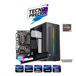 PROMO PC RYZEN 5 5600G DDR4 32GB RAM SSD 240GB