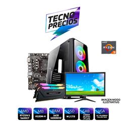 PROMO PC AMD RYZEN 5 5600GT DDR4 16GB SSD M.2 1TB + MONITOR 24