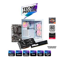 PROMO PC RYZEN 7 5800XT DDR4 32GB RAM SSD 512GB RX 6600 8GB + MONITOR 24