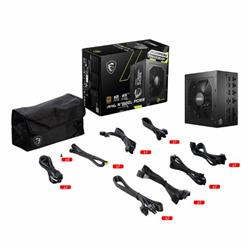 FUENTE 750W MSI MAG 80 PLUS GOLD FULL MODULAR PCIE