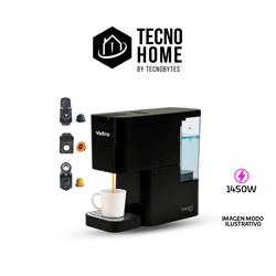 CAFETERA VELTRO TRIESTE NEGRA VOCMC6B MULTICAPSULA 1450W
