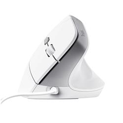 MOUSE TRUST BAYO II ERGONOMICO VERTICAL WIRELESS WHITE