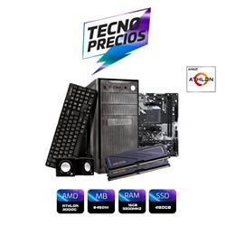 PROMO PC AMD ATHLON 3000G DDR4 16GB SSD 480GB.