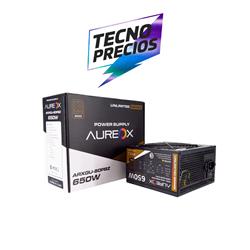FUENTE 650W AUREOX ARXGU 80 PLUS BRONCE